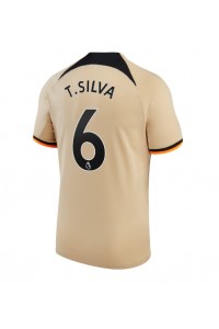 Fotbalové Dres Chelsea Thiago Silva #6 Třetí Oblečení 2022-23 Krátký Rukáv